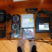 Componenti PC: Video, Ali 650W, Dissipatore