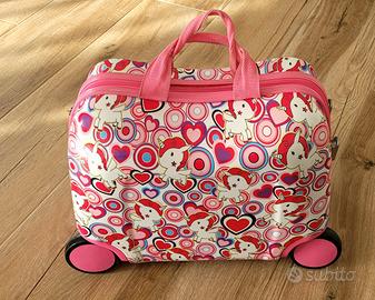 valigia cavalcabile per bambina