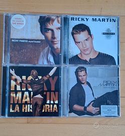4 CD originali di Ricky Martin