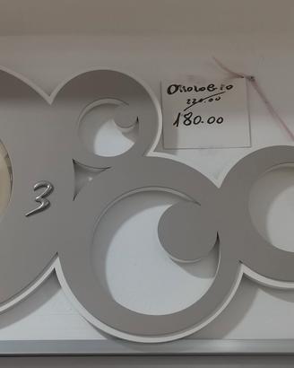 Orologio parete quadro artidea new