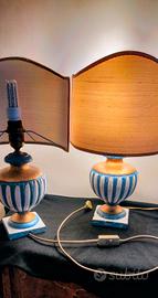 Coppia di lumi da tavolo