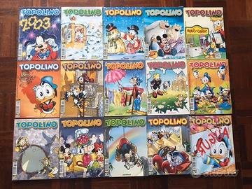 Collezione fumetti Topolino anno 2003 con n° 2500