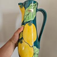 Caraffa limoni ceramica di Salerno 