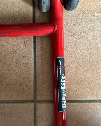 Cavalletto posteriore moto Ducati monobraccio