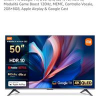 TV 50 pollici nuova XIAOMI TV a pro 2026