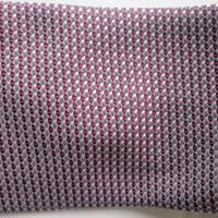 cravatta BORDEAUX/BIANCA/GRIGIA seta