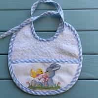 Bavaglino ricamo a mano