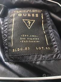 piumino con piume d'oca guess