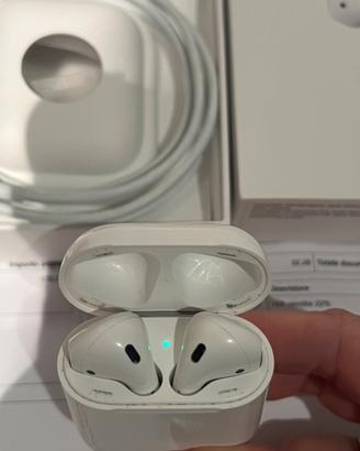 Apple Airpods 2 modello anno 2019