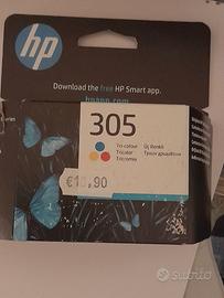 Cartucce HP 305 Colori e  nera 
