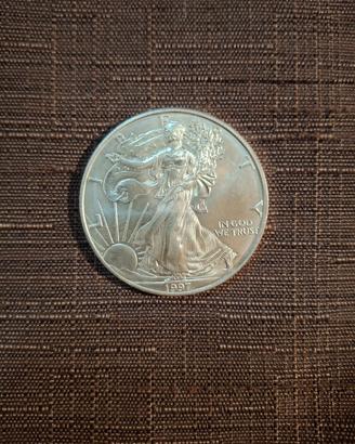 1 Dollaro American eagle 1997