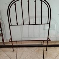 letto artigianale in ferro