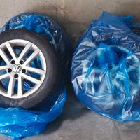 Cerchi + gomme per VW Golf 6