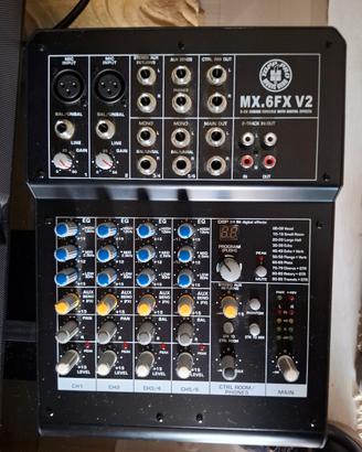 mixer piu microfoni karaoke