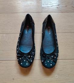 Ballerine in pelle scamosciata bambina (nr. 33)