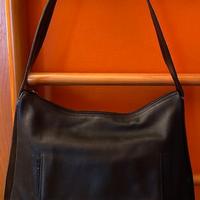 Borsa originale FURLA in vera pelle nera