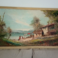 Olio su tela