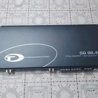 amplificatore auto tec sq 80.4