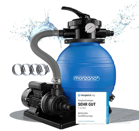 Pompa filtro sabbia piscina