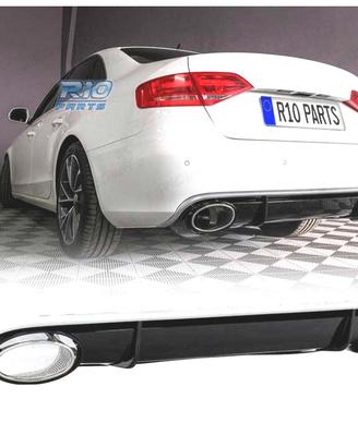 DIFFUSORE AUDI A4 B8 07-11 LOOK RS4