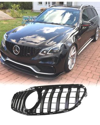 GRIGLIA MERCEDES CLASSE E W212 13-16 LOOK GT NERO 