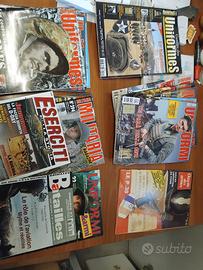 18 riviste uniformi, uniformi & armi  + varie