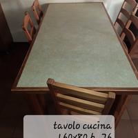 tavolo sedie 