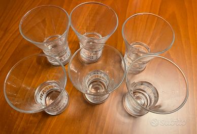 Set bicchieri aperitivo vintage Campari