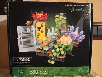 Costruzione piante grasse tipo lego
