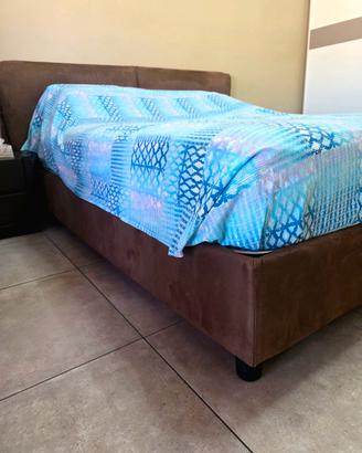 Letto matrimoniale contenitore