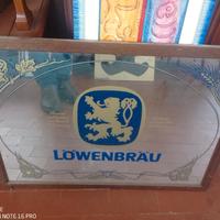 specchio LOWENBRAU da collezione.