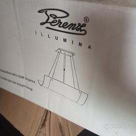 lampadario da cucina con vetro satinato 