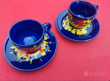 6 tazze collezione Illy “Luca Trazzi 1994