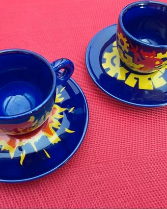6 tazze collezione Illy “Luca Trazzi 1994