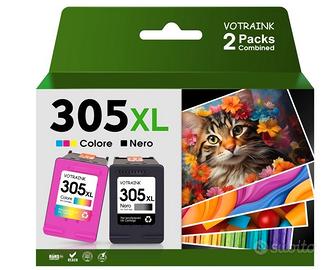 305XL Compatibile con Cartucce HP 305