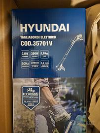 tagliabordi elettrico Hyundai 250w battievai nuovo