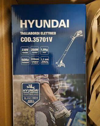 tagliabordi elettrico Hyundai 250w battievai nuovo