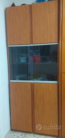 libreria 100x58x250cm in multistrato