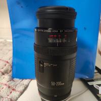 obiettivo canon ef 50-200mm