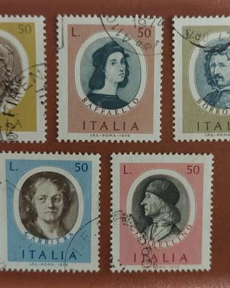 Francobolli 1974 - Uomini Illustri