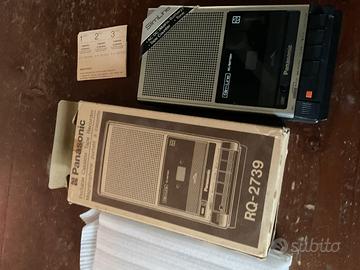 Cassette tape recrd PANASONIC portatile
