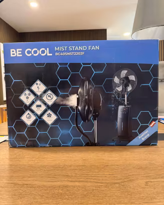 Ventilatore BE COOL con Nebulizzatore – 90W – 40cm