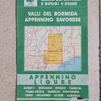 Carta dei sentieri e rifugi  