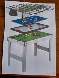 Biliardino/tavolo multi gioco