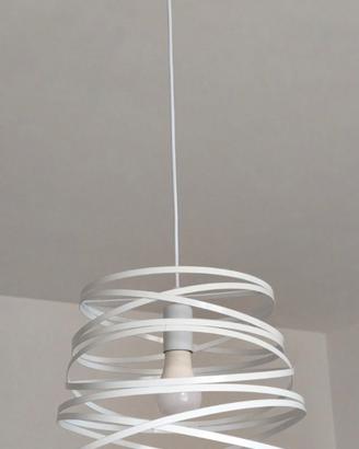 Lampadario in Metallo colore Bianco