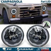 FARI Full LED Per FIAT CAMPAGNOLA Angel OMOLOGATI