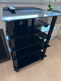 Armadio vetro per Hi-Fi