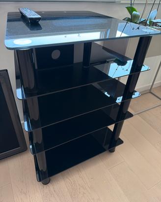 Armadio vetro per Hi-Fi
