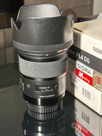 Sigma Art 50mm f1.4 Canon EF