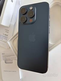 Apple iPhone 15 Pro Titanio Blu + Garanzia